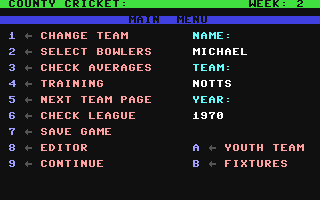 County Cricket